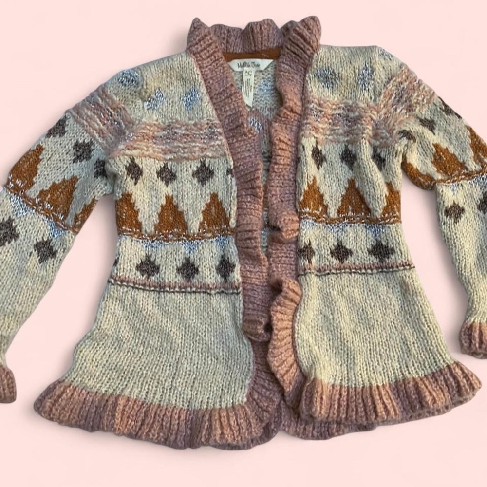 Matilda Jane Just Imagine Stephanie cardigan sweater SIZE 4 MatildaJane Cardigan